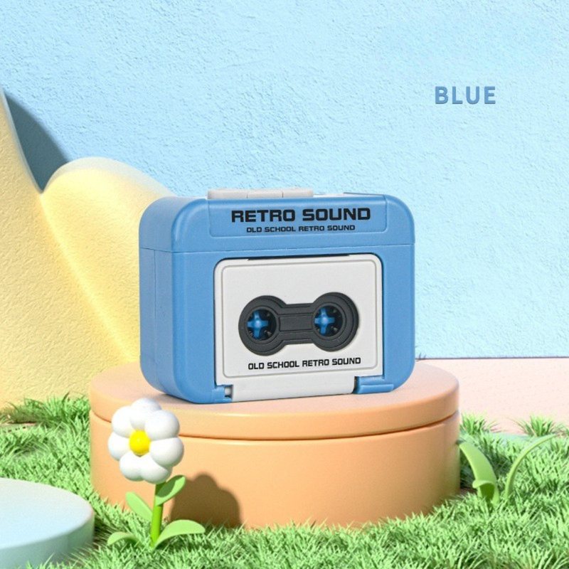 Móc Khóa Ghi Âm Cassette K191 - xanh