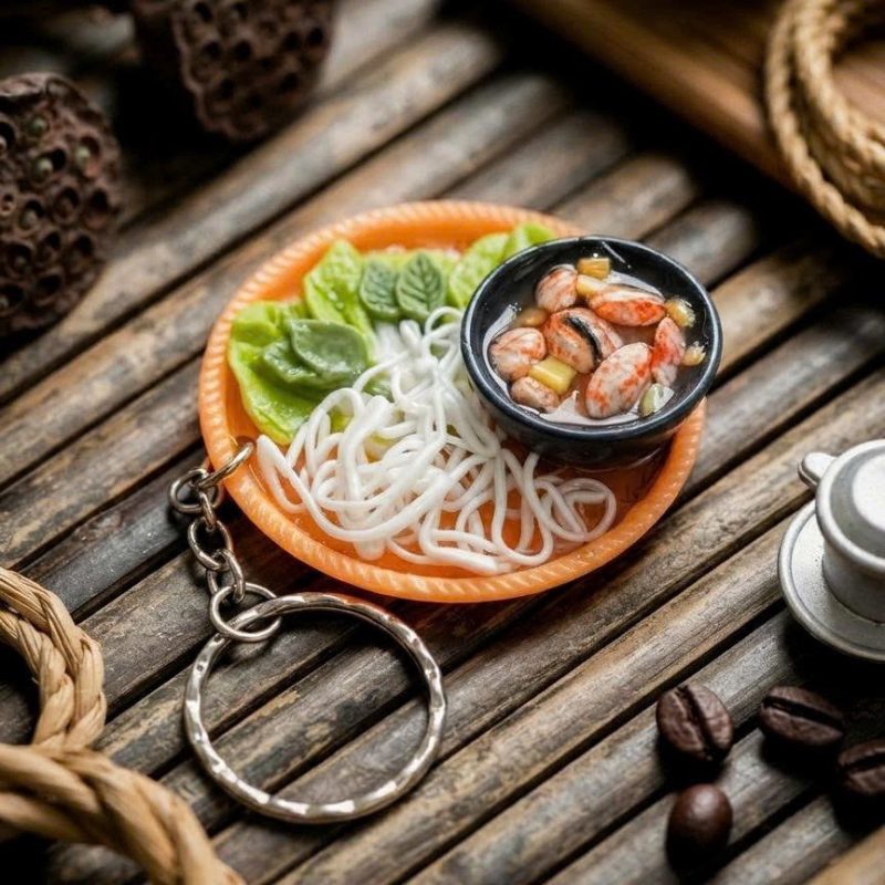 Móc Khóa / Nam Châm Món Ăn Việt BL213