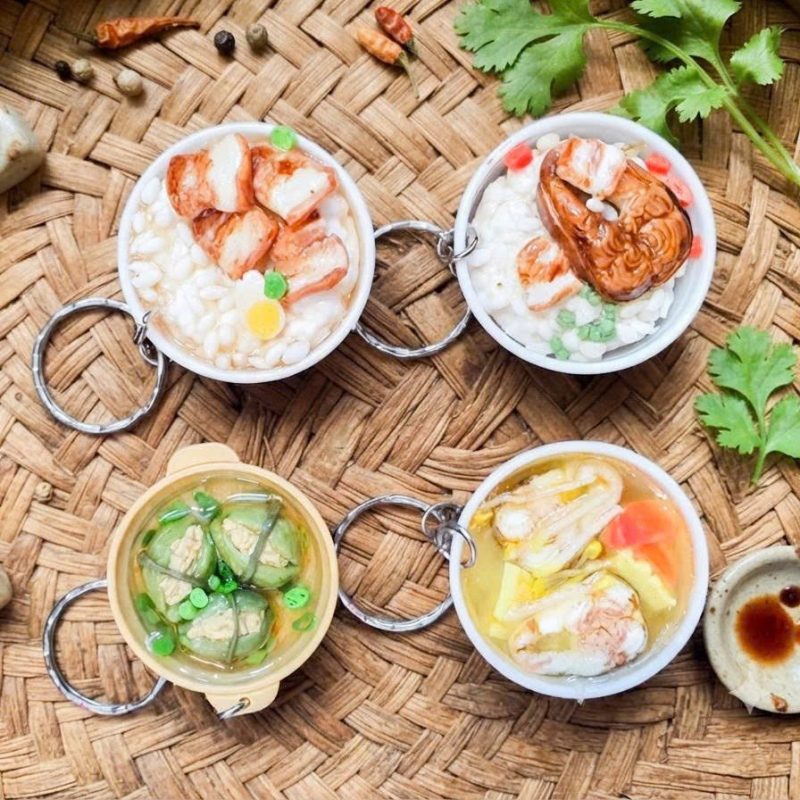 Móc Khóa / Nam Châm Món Ăn Việt BL213