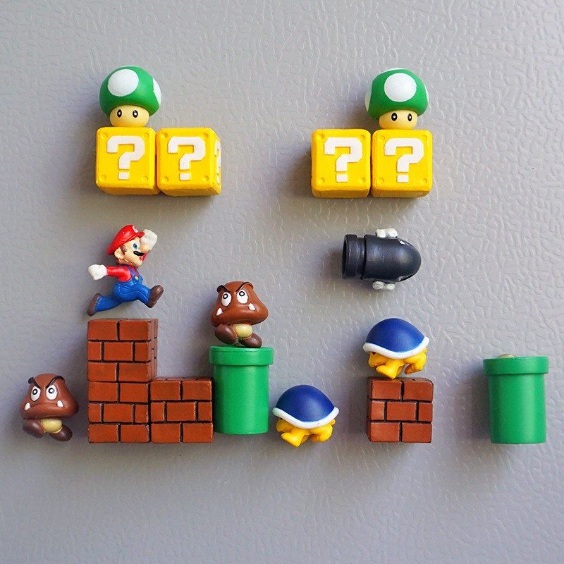 Móc Khóa Phím Cơ Nấm Mario Dễ Thương BL210