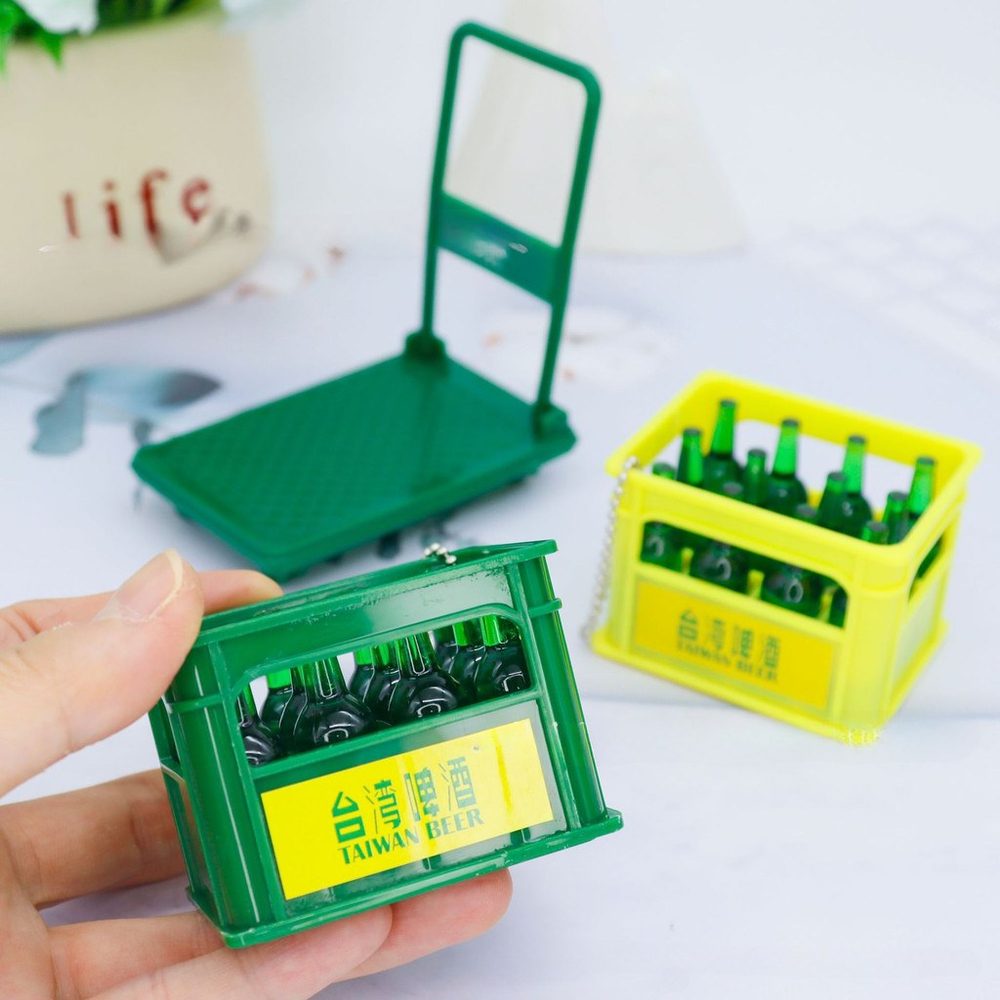 Móc Khóa Xe đẩy mini đồ chơi K266