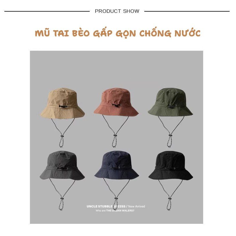 Mũ tai bèo chống nước BL15