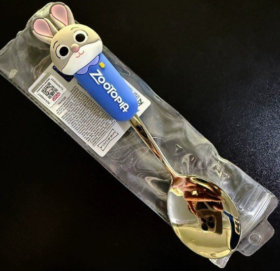 Muỗng nĩa Disney inox 304 hoạt hình cho bé ăn cơm, cháo BL102 - thìa thỏ