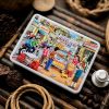 Nam châm kim loại dập nổi Tủ bánh mì
