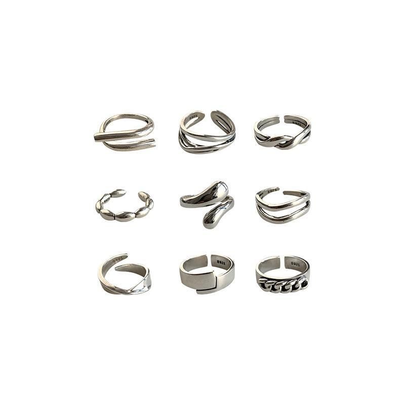 Nhẫn Bạc Nữ Hàn Quốc TS08