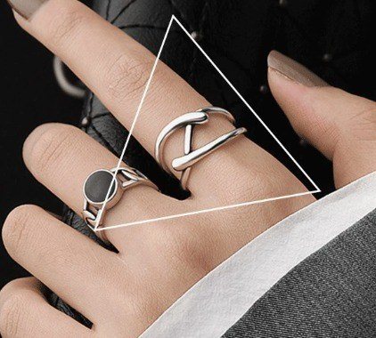 Nhẫn Bạc Nữ Hàn Quốc TS08 - J789 - Có thể điều chỉnh
