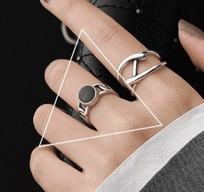 Nhẫn Bạc Nữ Hàn Quốc TS08 - J943 - Có thể điều chỉnh