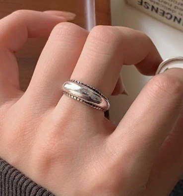 Nhẫn Bạc Nữ Hàn Quốc TS08 - J4150 - Có thể điều chỉnh