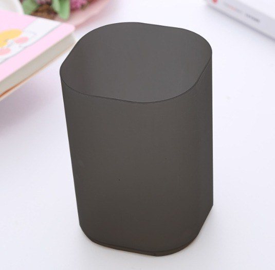 Ống cắm bút hình trụ cute K64 - đen