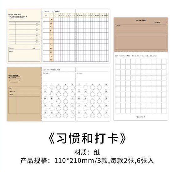 Papermore NO66 giấy ghi chú - Event Tracker