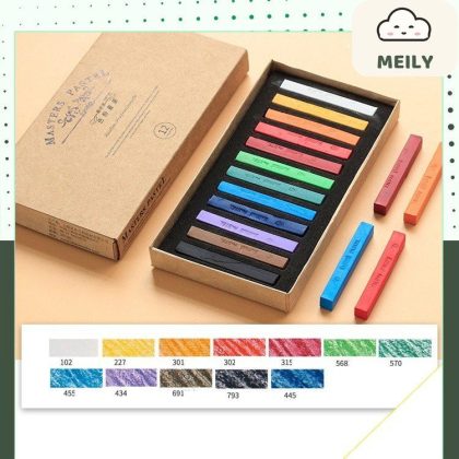 Phấn tiên Marie s Master Pastel set 12 màu