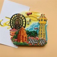 Quà tặng lưu niệm Sanny Souvenir - Nam châm tủ lạnh địa danh Việt Nam - Nam châm nhựa in 3D Phan Thiết