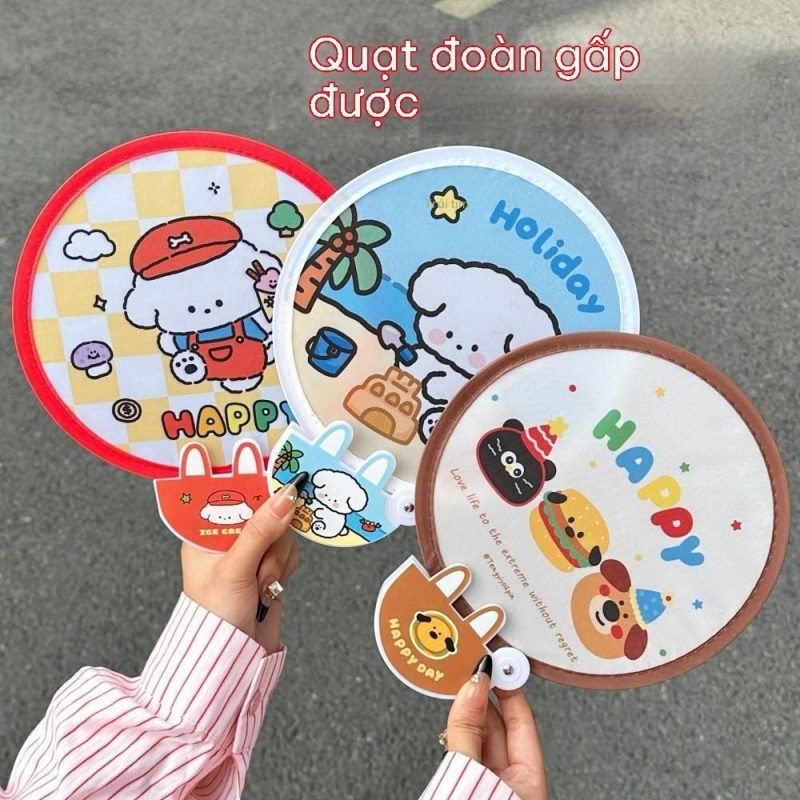 Quạt Cầm Tay Hàn Quốc Q08