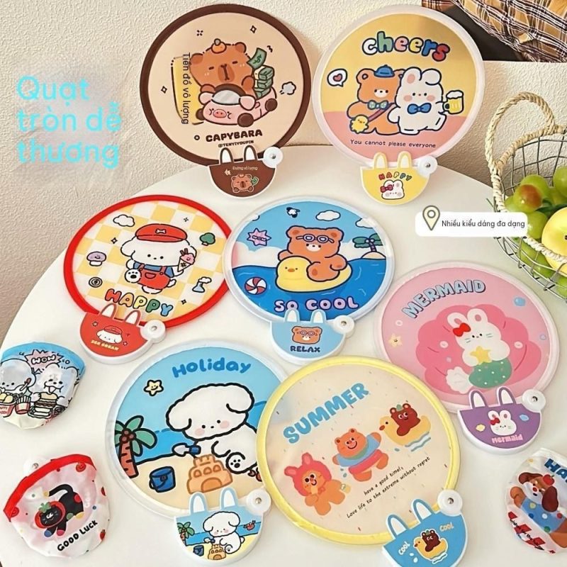 Quạt Cầm Tay Hàn Quốc Q08