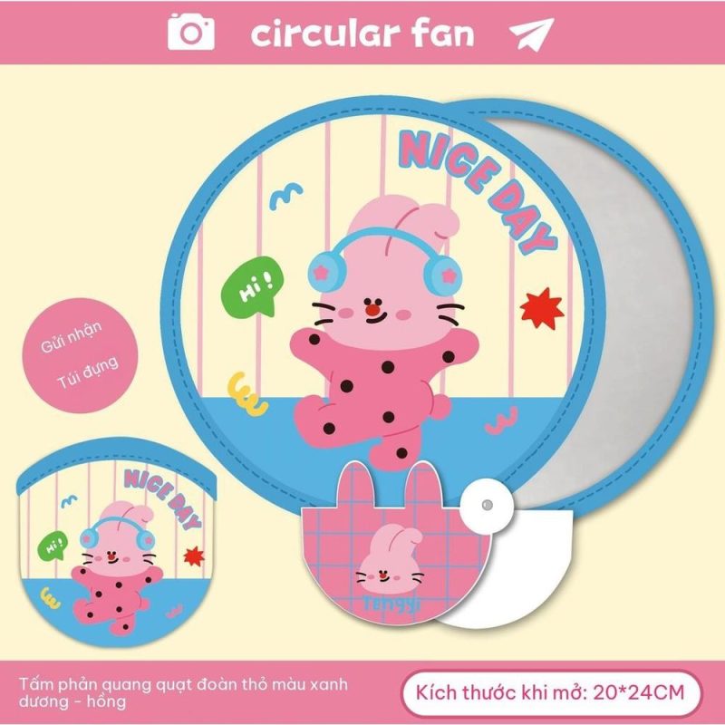 Quạt Cầm Tay Hàn Quốc Q08