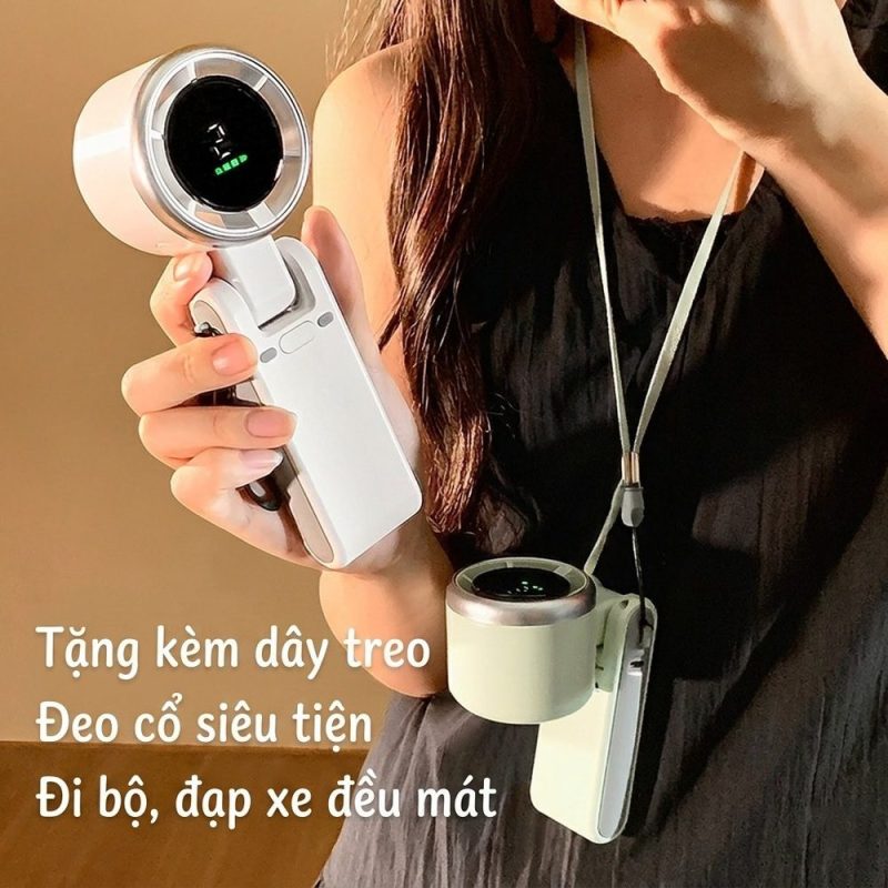 Quạt cầm tay mini sạc USB Q01