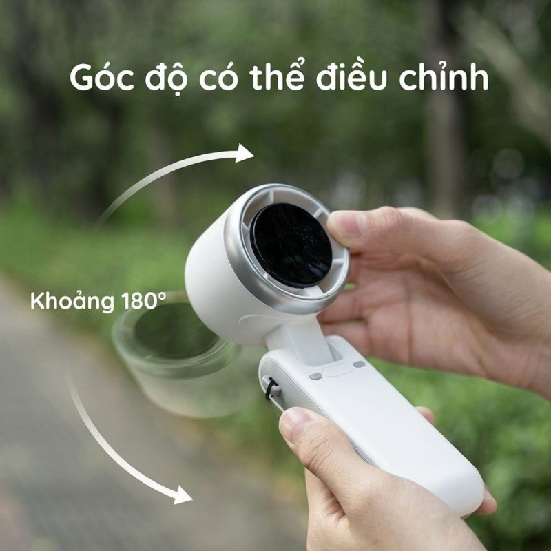 Quạt cầm tay mini sạc USB Q01
