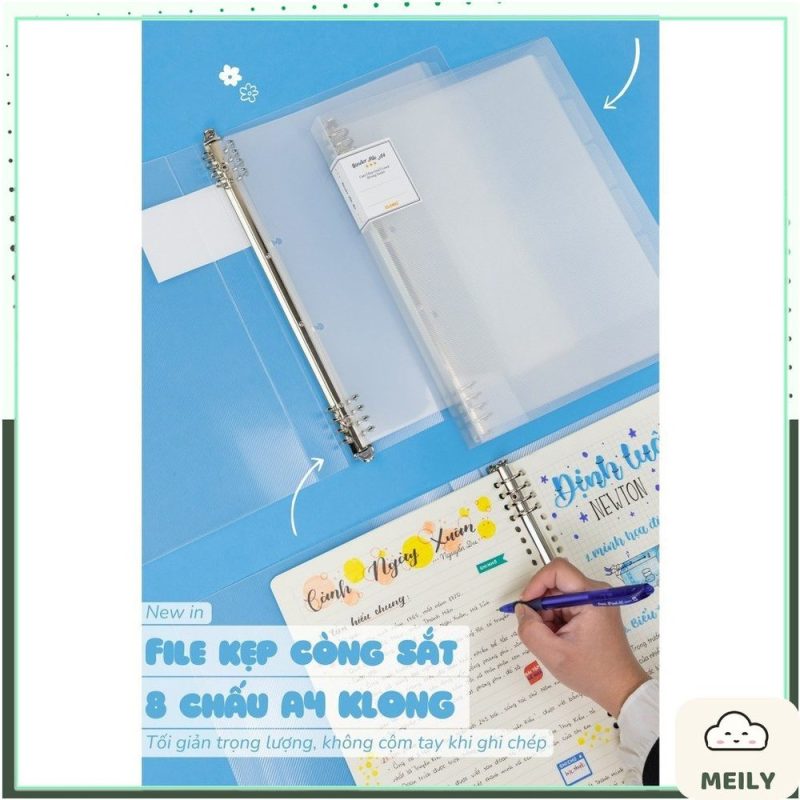 Ruột sổ còng A4 gồm 100 tờ caro/dotgrid định lượng cao MS 556
