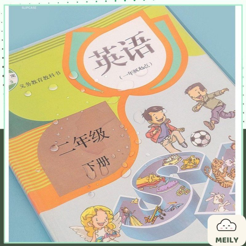Set 10 bọc vở bao tập trong suốt K166