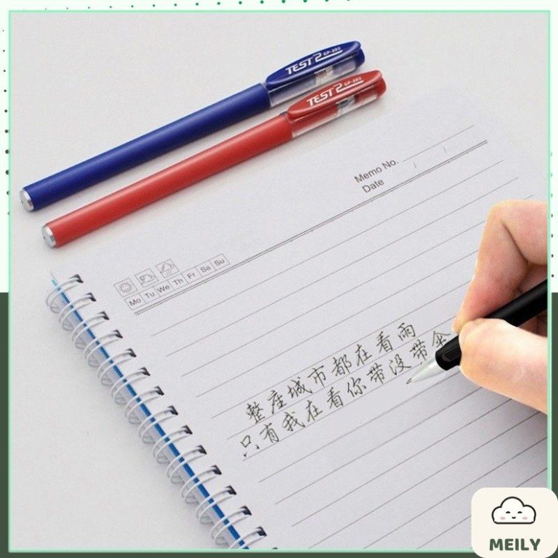Set 20 bút gel ngòi kim nét 0.5mm mực đen B88
