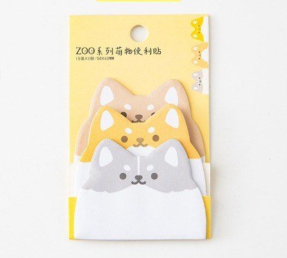 Set 45 tờ note hình thú ZooCute NO49 - Cún con
