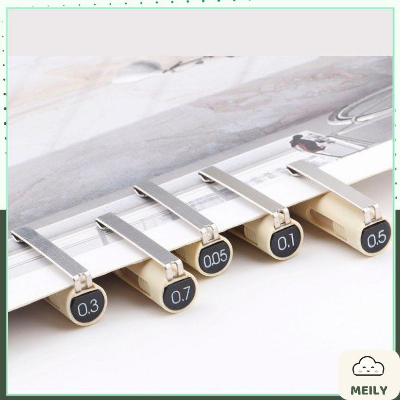 Set 5 bút đi nét màu mực đen B108