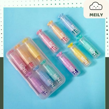 Set 6 Bút Dạ Quang Hình Kẹo Ngọt B173