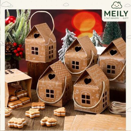 Set 6 hộp đựng Quà có quai xách quà tặng cưới