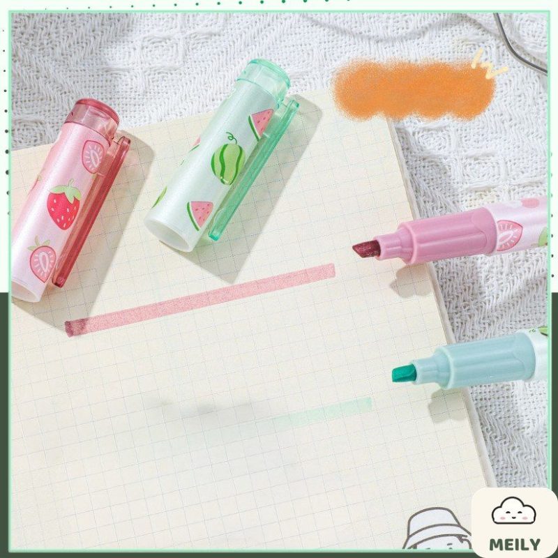 Set bút highlight hoa quả, rau củ dễ thương HI17