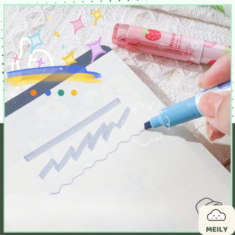 Set bút highlight hoa quả, rau củ dễ thương HI17