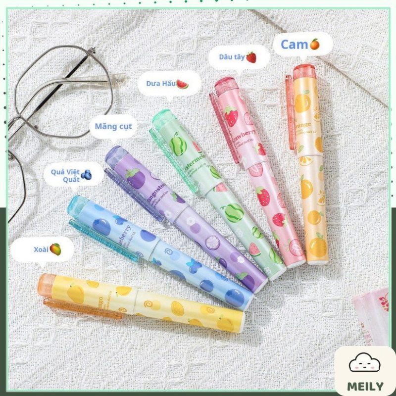 Set bút highlight hoa quả, rau củ dễ thương HI17