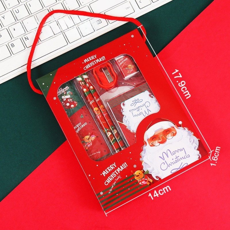 Set Quà Giáng Sinh 6 Món K140 - đỏ tươi