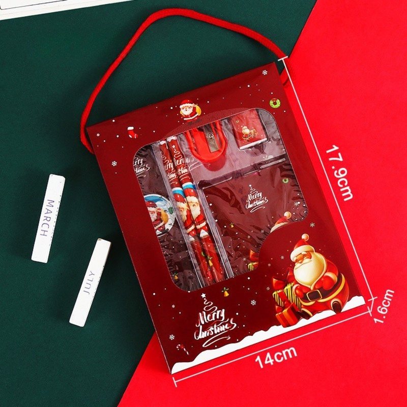 Set Quà Giáng Sinh 6 Món K140 - đỏ dậm
