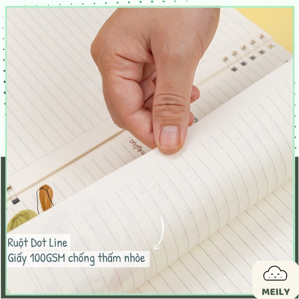 Sổ A5 120 trang 100GSM MS 514