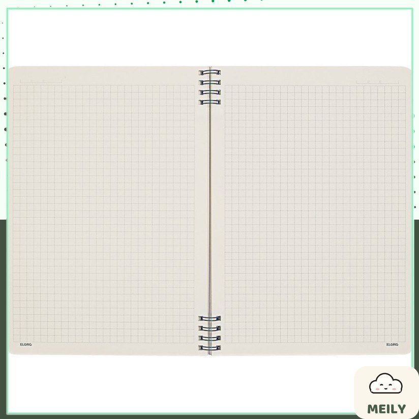 Sổ A5 Lò Xo Kép 2 đầu Dash Caro mm KLONG 120 Trang MS 500
