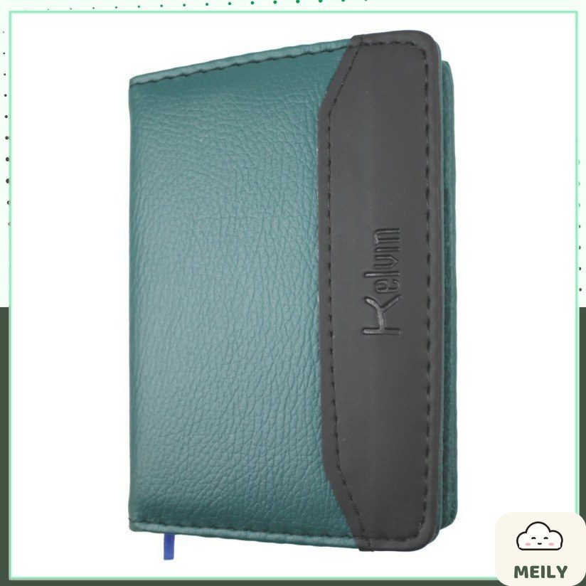 Sổ bìa giả da Kelvin phối mầu B7 200 trang thuận tiện bỏ túi Klong MS 360