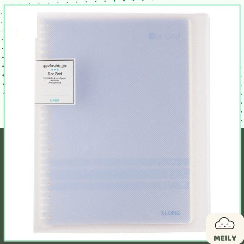 Sổ còng A4 Klong 40 tờ Dot grid MS 555