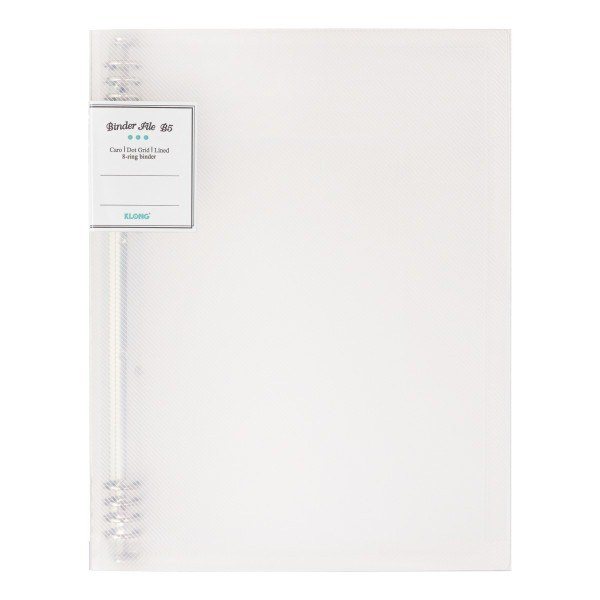 Sổ còng A4 Klong 40 tờ Dot grid MS 555 - File còng sắt B5 Klong-MS549-8 chấu