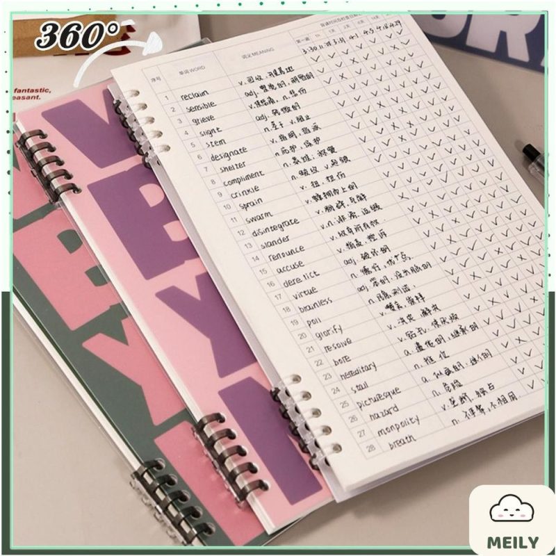Sổ còng học từ mới ngoại ngữ B5 120 trang S28