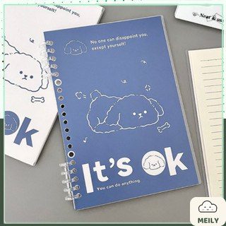 Sổ còng in hình cún con dễ thương cute A5 kẻ ngang 100 trang Puppy S59