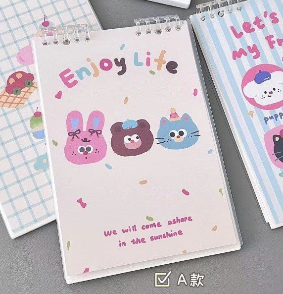 Sổ còng lật dọc A5 50 tờ Sweetheart S60 - Enjoy life