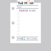 Check list