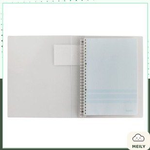 Sổ còng nhựa Klong B5 caro 5x5 40 tờ kèm 5 tab phân trang MS 544