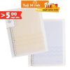 Sổ caro còng sắt B5 Klong 80 tờ 120/76 MS550-8 chấu [KM]