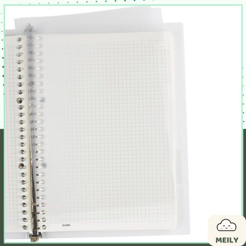 Sổ còng sắt Klong B5 8/26 chấu caro 5x5 binder MS 550