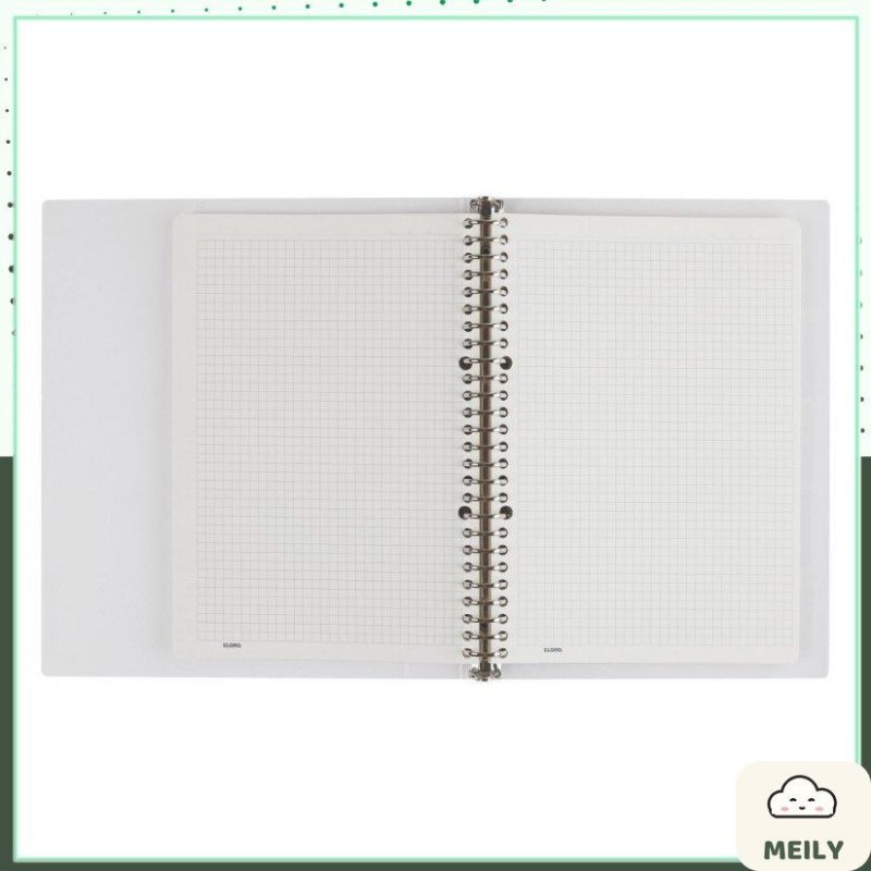 Sổ còng sắt Klong B5 8/26 chấu caro 5x5 binder MS 550