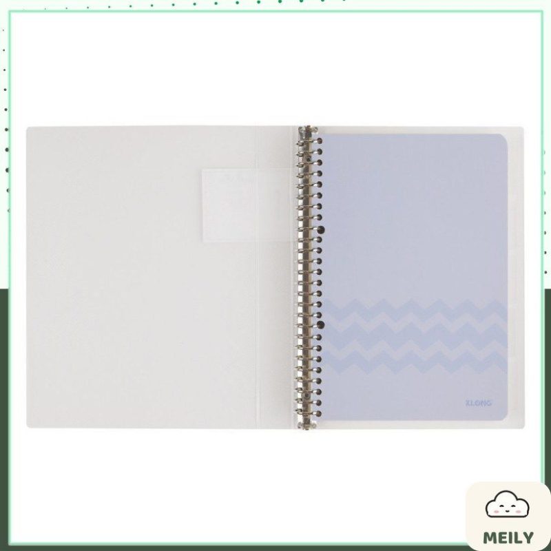 Sổ còng sắt Klong B5 8/26 chấu caro 5x5 binder MS 550