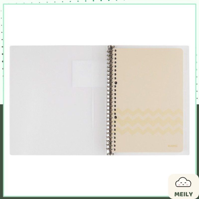 Sổ còng sắt Klong B5 8/26 chấu caro 5x5 binder MS 550