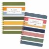 Sổ tay lò xo kép sọc ngang Planner A5 Klong-200tr MS945-nhiều màu [KM]-nn