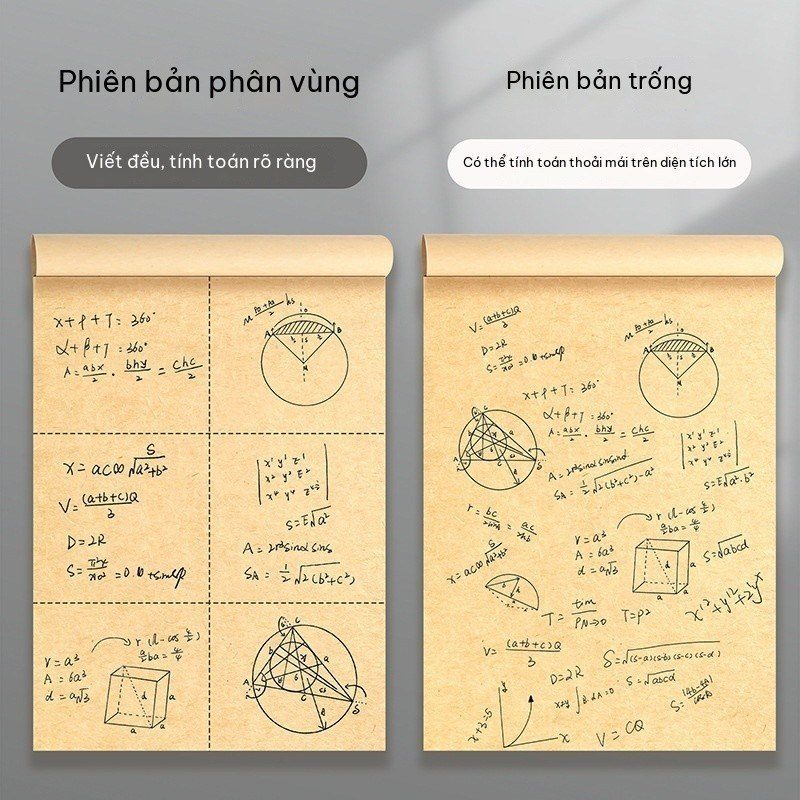 Sổ Sketch Khổ 14x20.5cm Bìa Kraft Vintage S84